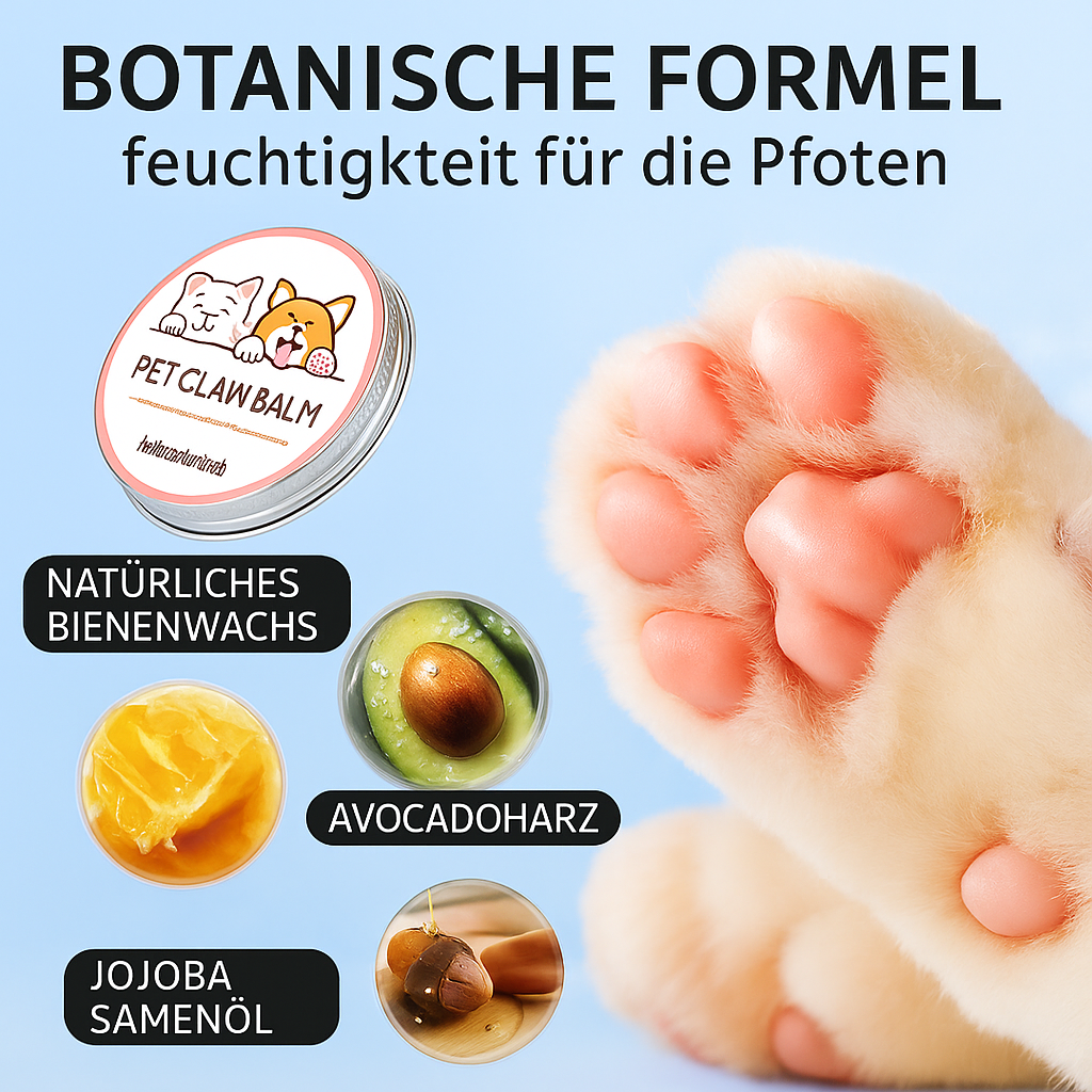Pfotenbalsam 50 g, Hundepfoten-Schutzcreme gegen Streusalz