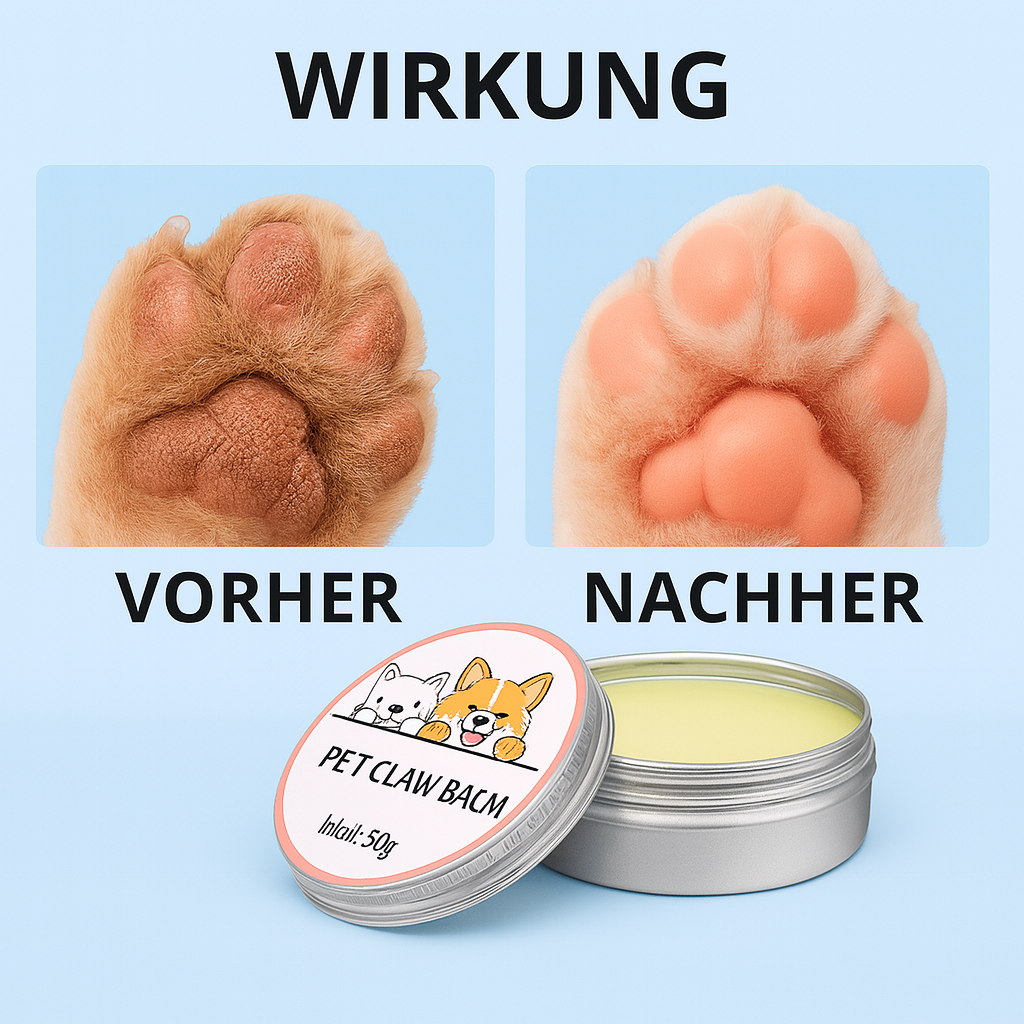 Pfotenbalsam 50 g, Hundepfoten-Schutzcreme gegen Streusalz