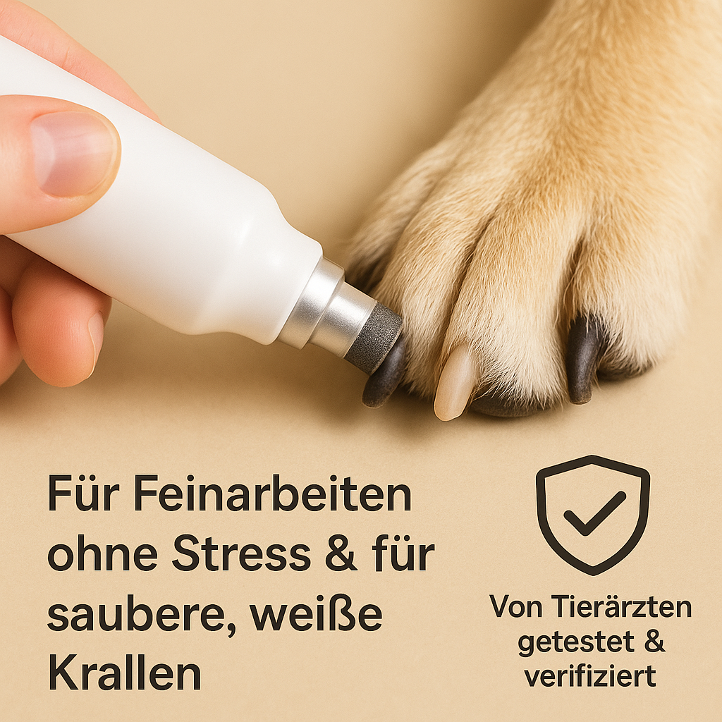 PetTrim™ 2-in-1– LED-Krallenschneider + Nagelschleifer
