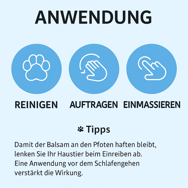 Pfotenbalsam 50 g, Hundepfoten-Schutzcreme gegen Streusalz