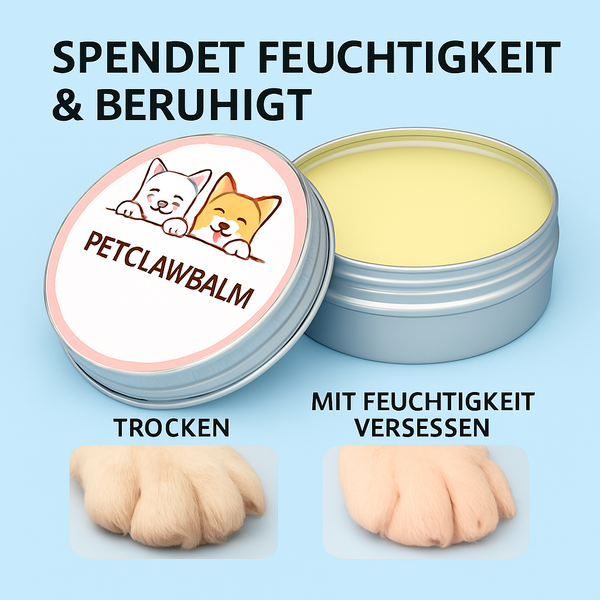 Pfotenbalsam 50 g, Hundepfoten-Schutzcreme gegen Streusalz